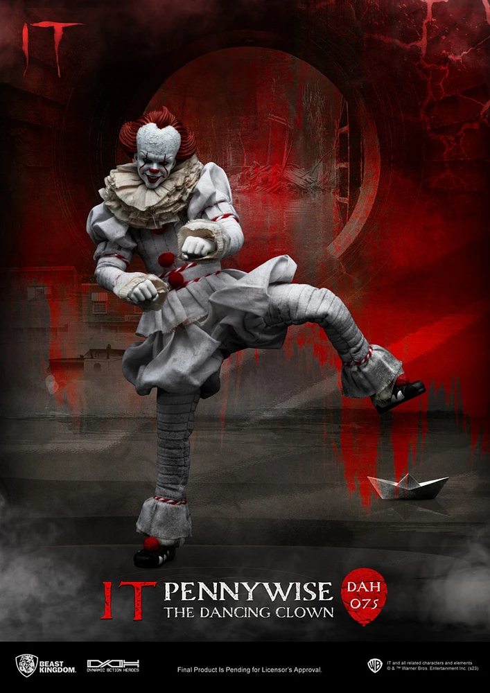 Action dynamique informatique Pennywise 
