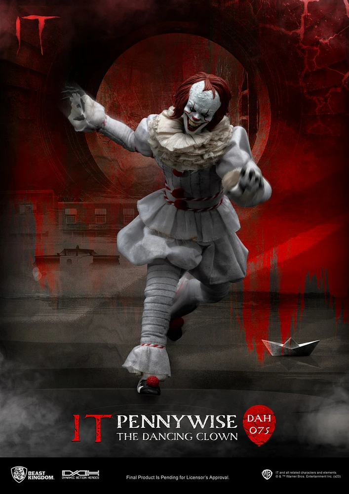 Action dynamique informatique Pennywise 
