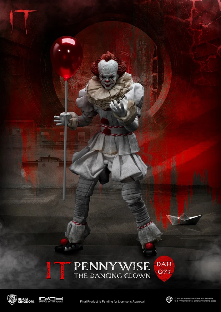 Action dynamique informatique Pennywise 