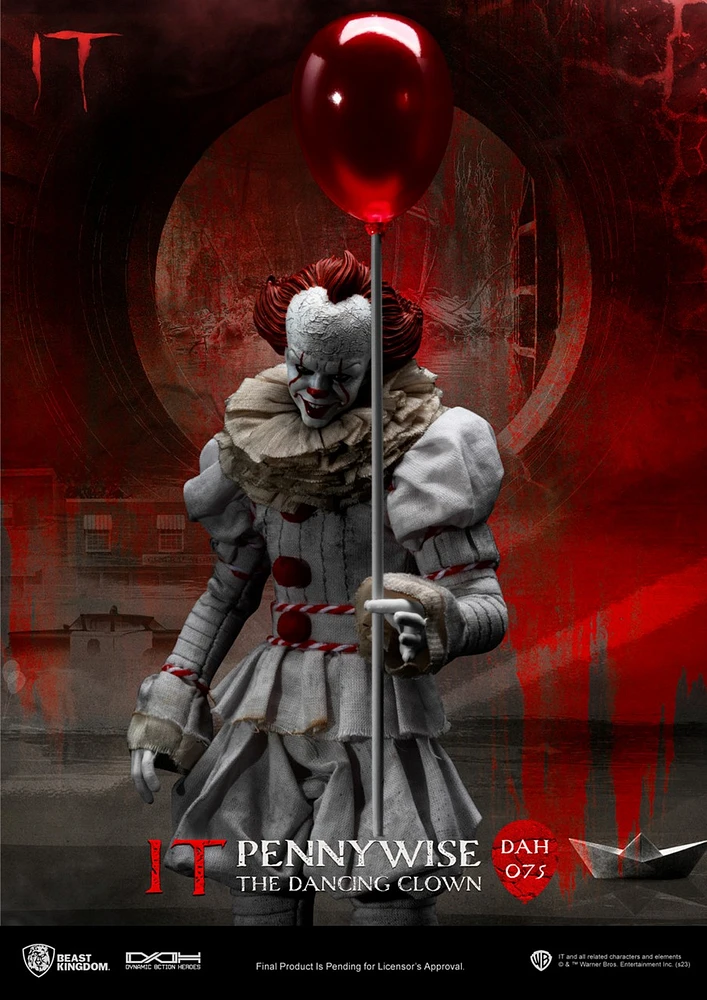 Action dynamique informatique Pennywise 