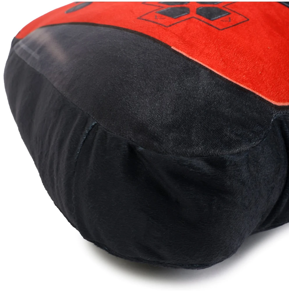 Oreiller Gamer Pro bleu et rouge 