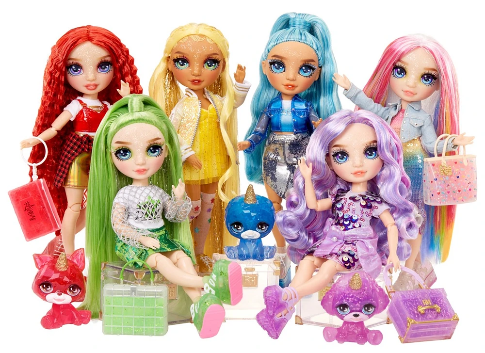Rainbow High: Amaya (Rainbow) with Slime Kit & Pet 
