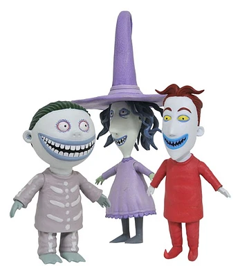 The Nightmare Before Christmas Best of Series 1: Lock, Shock And Barrel Action Figures 