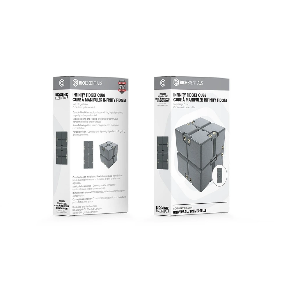 Biogenik Infinity Fidget Cube 