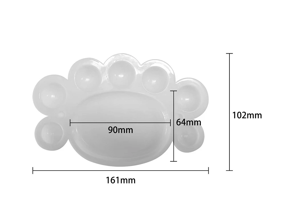 Biogenik Mini Fig 16 Piece Acrylic Painting Kit 