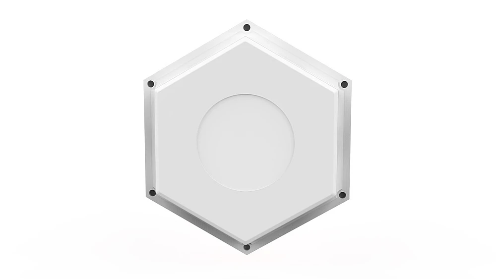 Bioglow Hexagon-shaped LED Wall Lights (6 pack) 