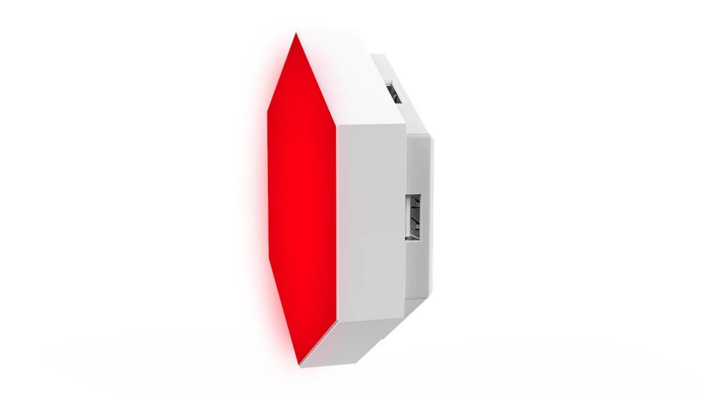 Bioglow Hexagon-shaped LED Wall Lights (6 pack) 