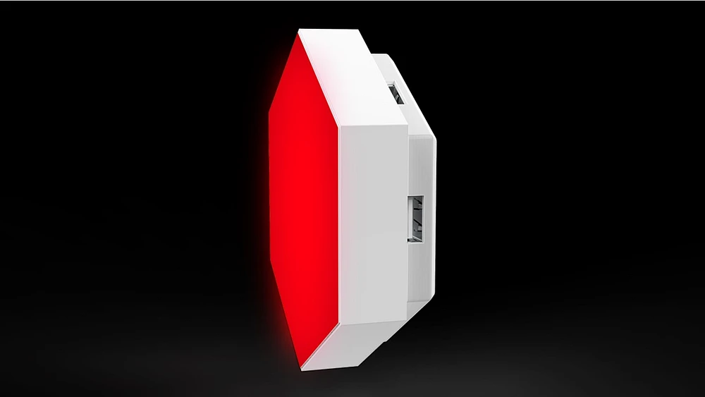 Bioglow Hexagon-shaped LED Wall Lights (6 pack) 