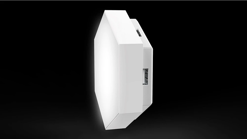 Bioglow Hexagon-shaped LED Wall Lights (6 pack) 