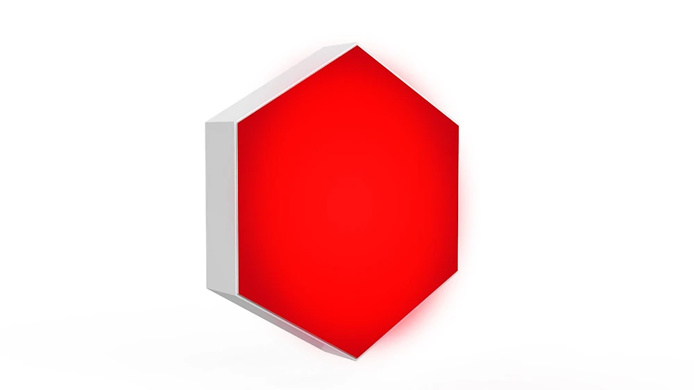Bioglow Hexagon-shaped LED Wall Lights (6 pack) 