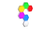Bioglow Hexagon-shaped LED Wall Lights (6 pack) 