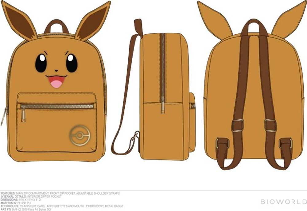 Eevee Face Mini Backpack 