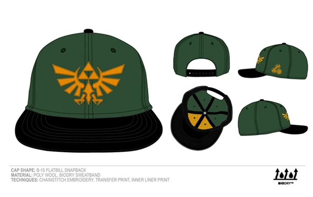 Legend of Zelda: Hyrule Crest Hat 