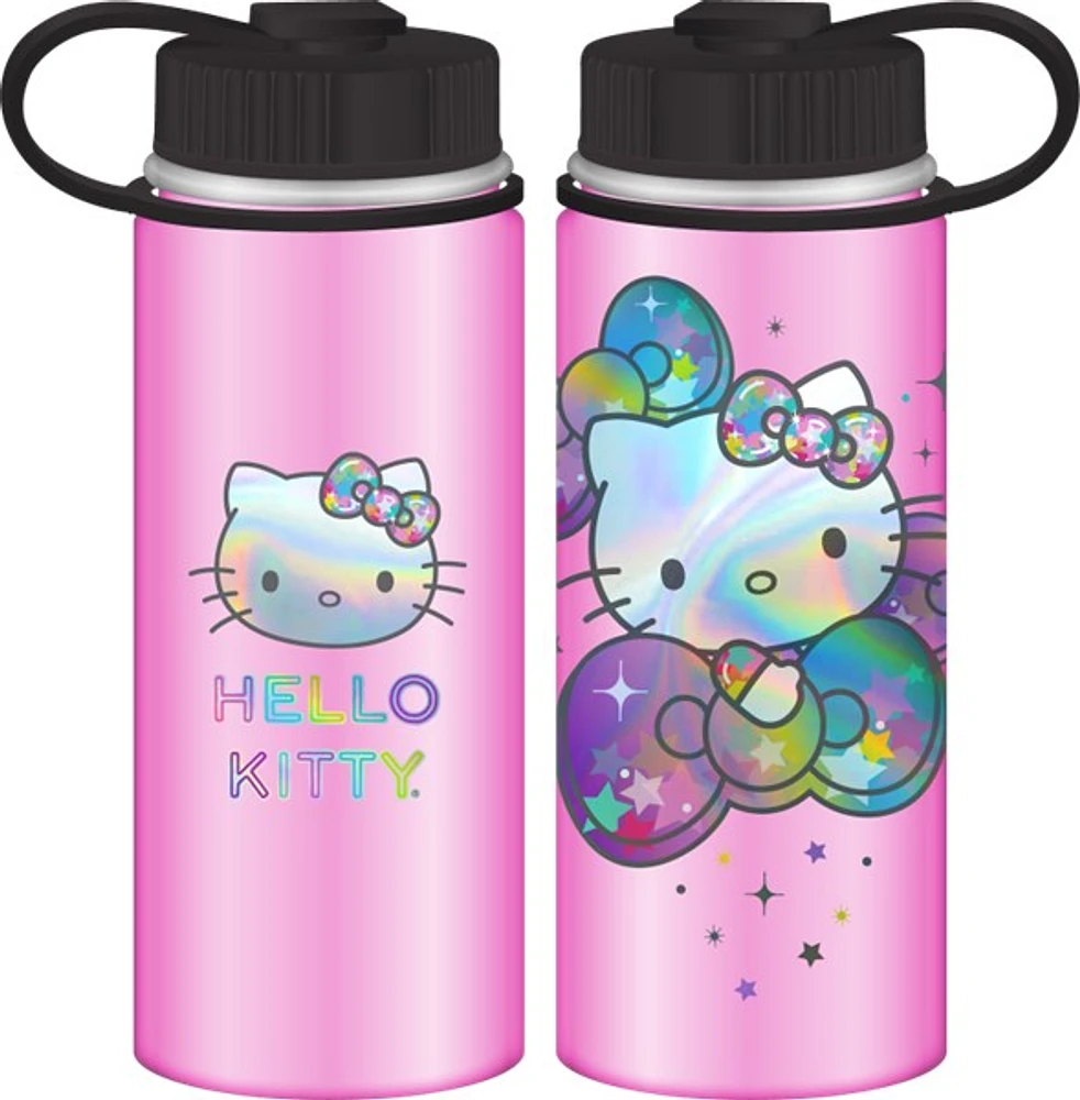 Hello Kitty Holographic Stainless Steele Water Bottle 