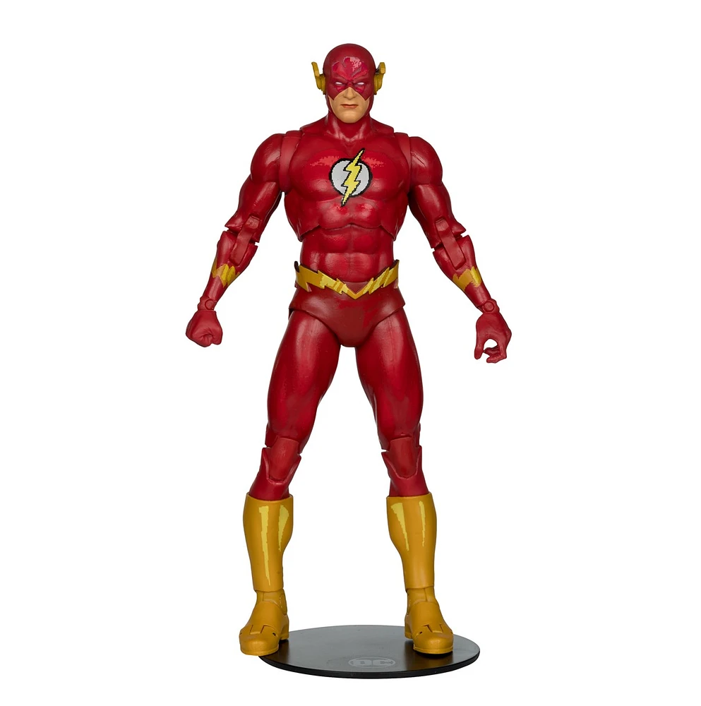 DC Multiverse The Flash (Justice League Task Force) 7 Inch Build-A Figure 