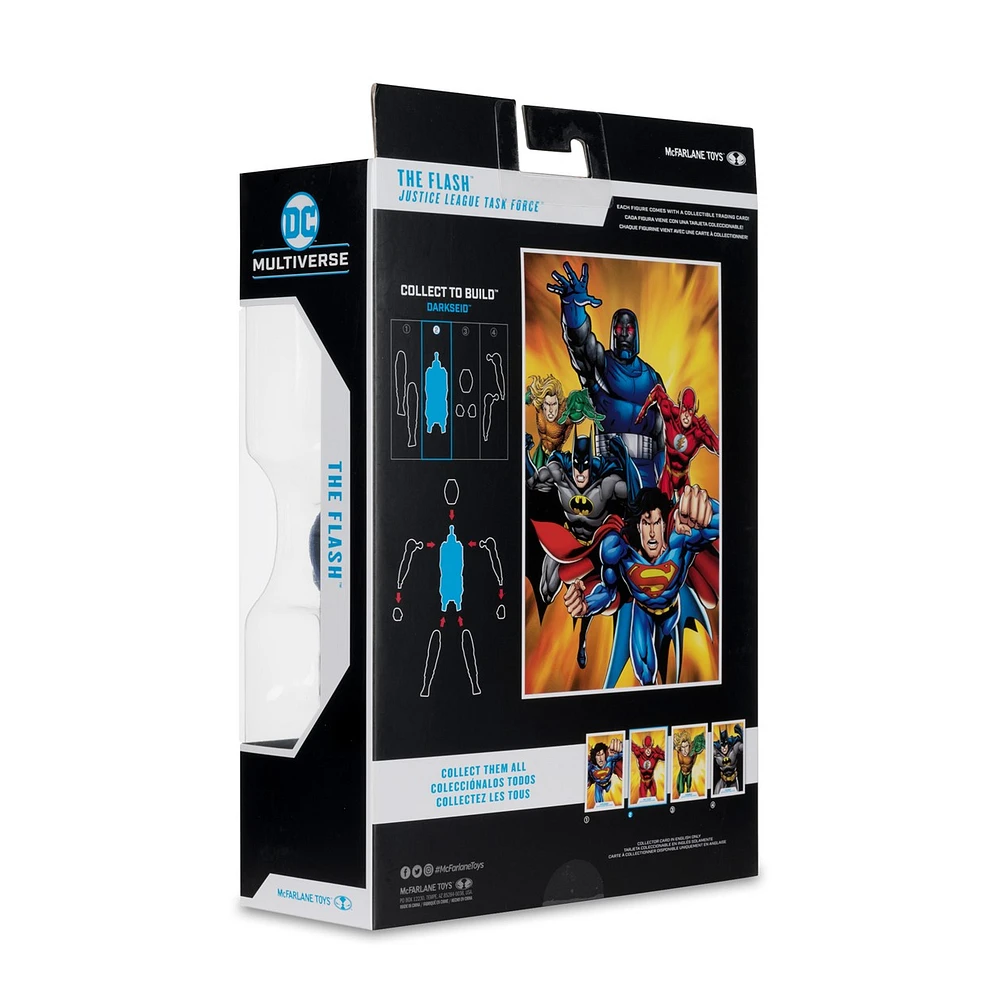 DC Multiverse The Flash (Justice League Task Force) 7 Inch Build-A Figure 