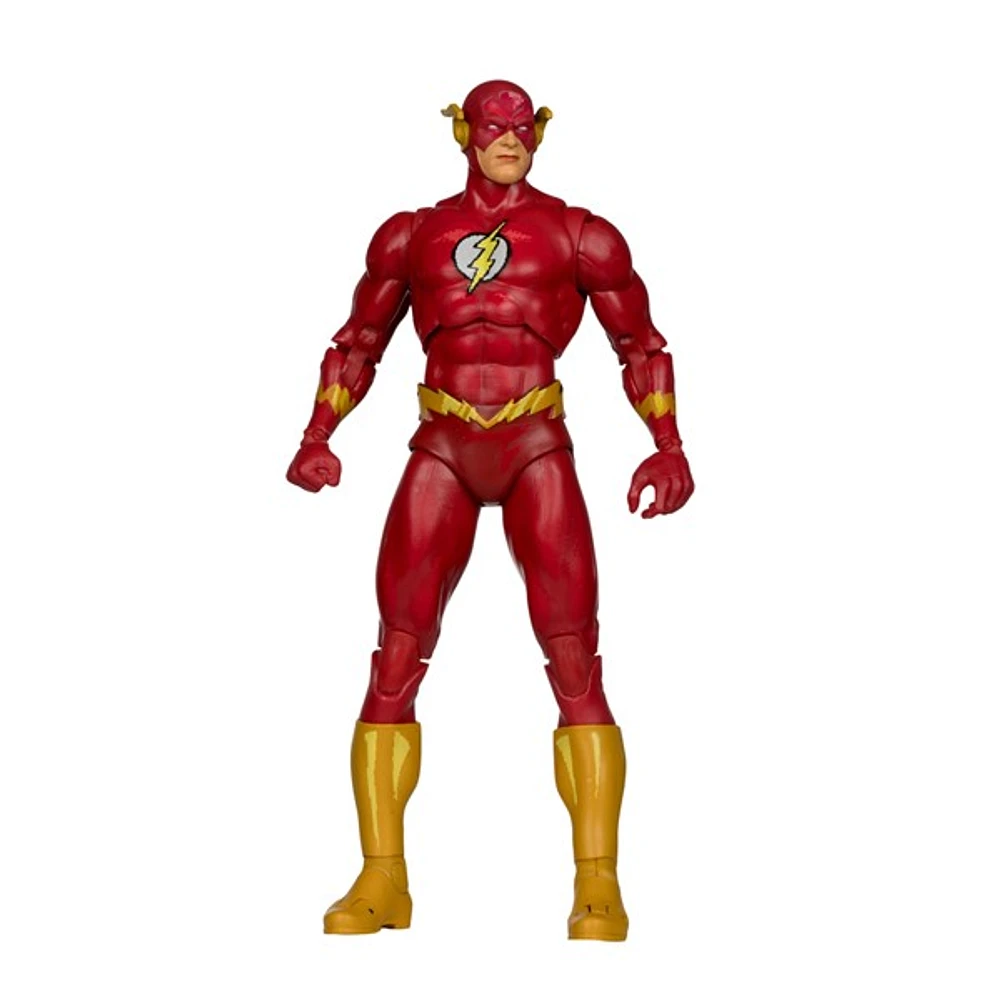 DC Multiverse The Flash (Justice League Task Force) 7 Inch Build-A Figure 