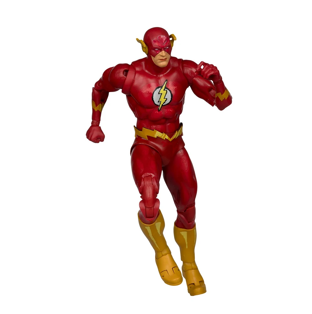 DC Multiverse The Flash (Justice League Task Force) 7 Inch Build-A Figure 