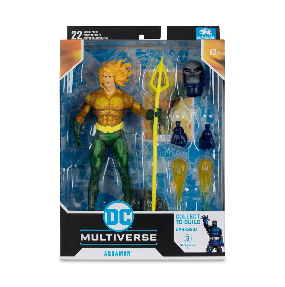 DC Multiverse Aquaman (Justice League Task Force) 7-Inch Build-A Figure 