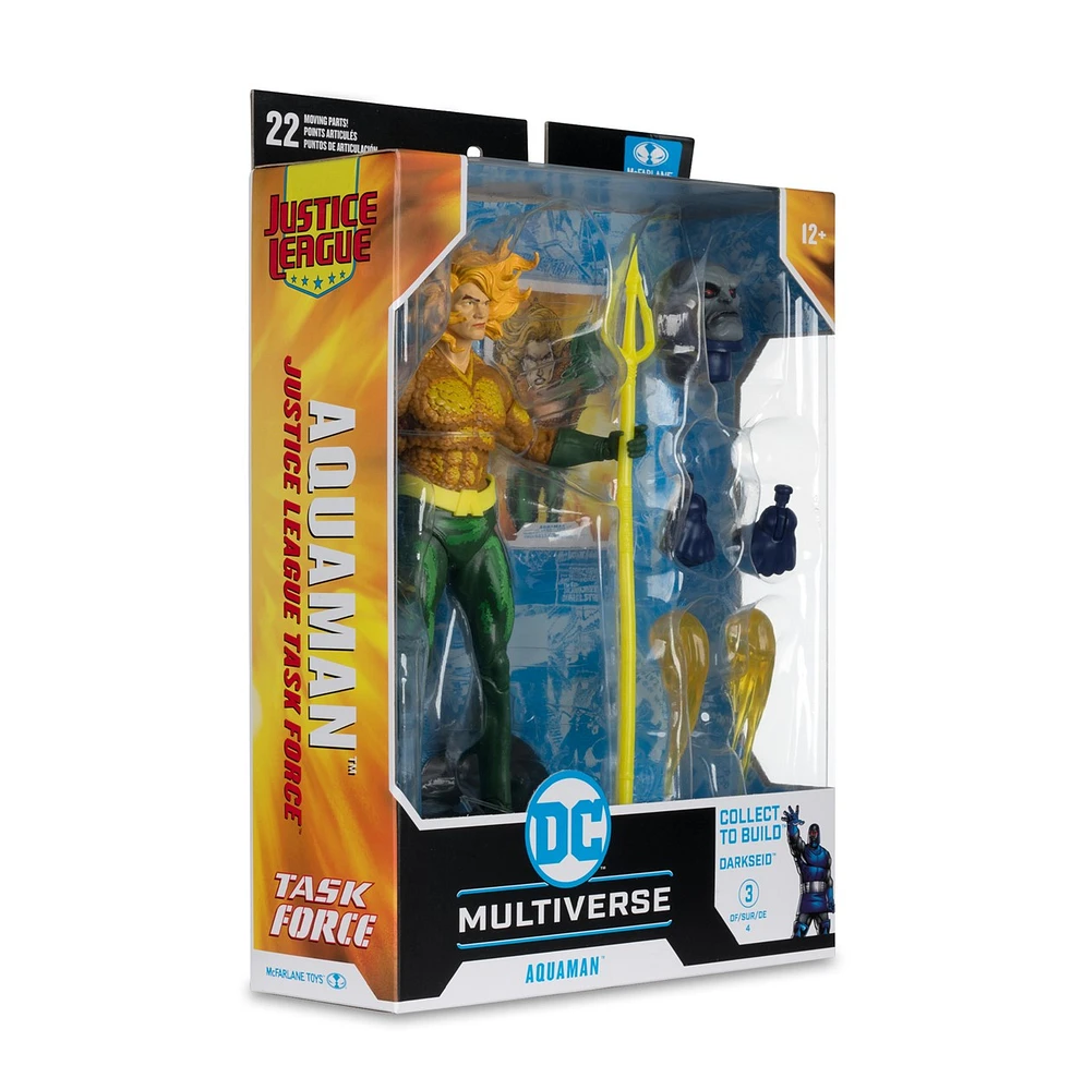 DC Multiverse Aquaman (Justice League Task Force) 7-Inch Build-A Figure 
