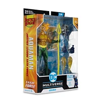 DC Multiverse Aquaman (Justice League Task Force) 7-Inch Build-A Figure 