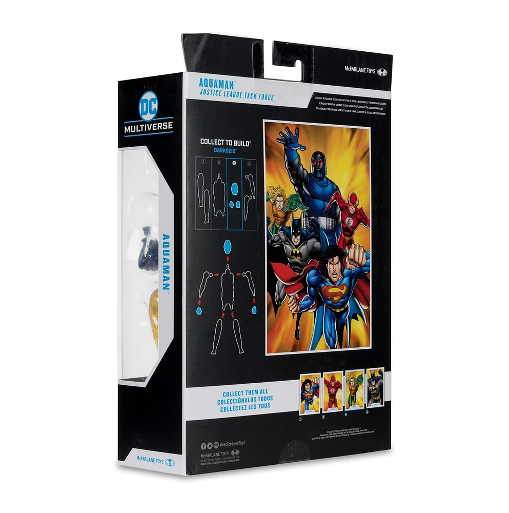 DC Multiverse Aquaman (Justice League Task Force) 7-Inch Build-A Figure 