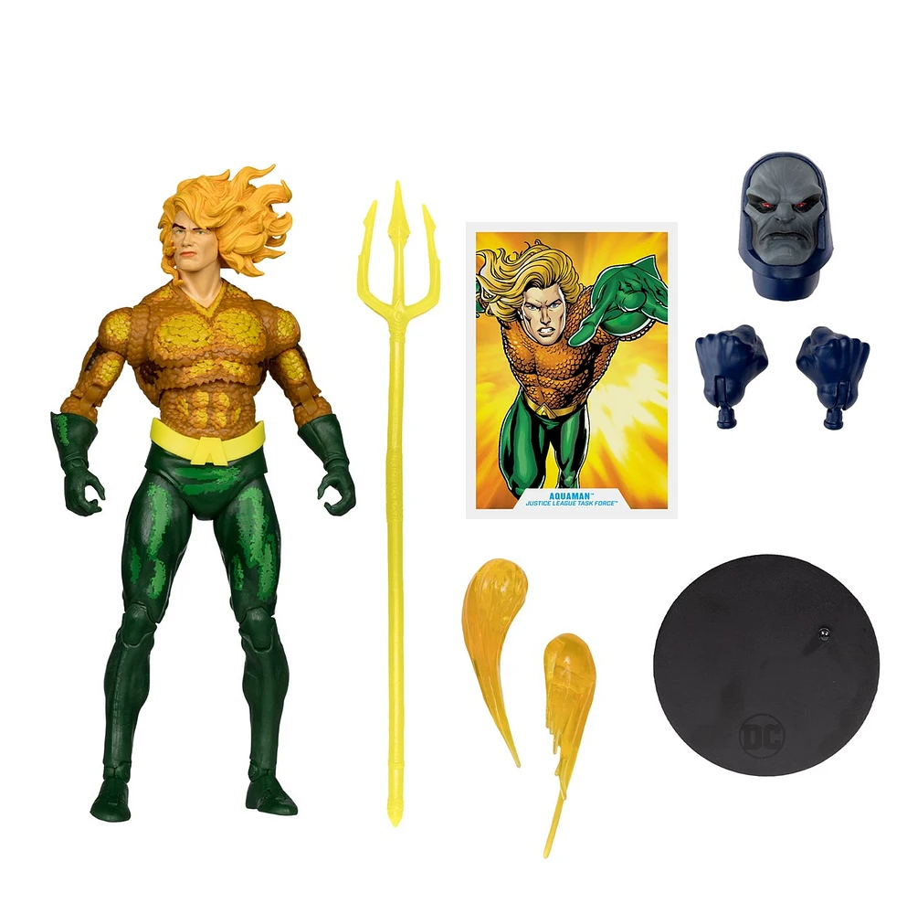DC Multiverse Aquaman (Justice League Task Force) 7-Inch Build-A Figure 
