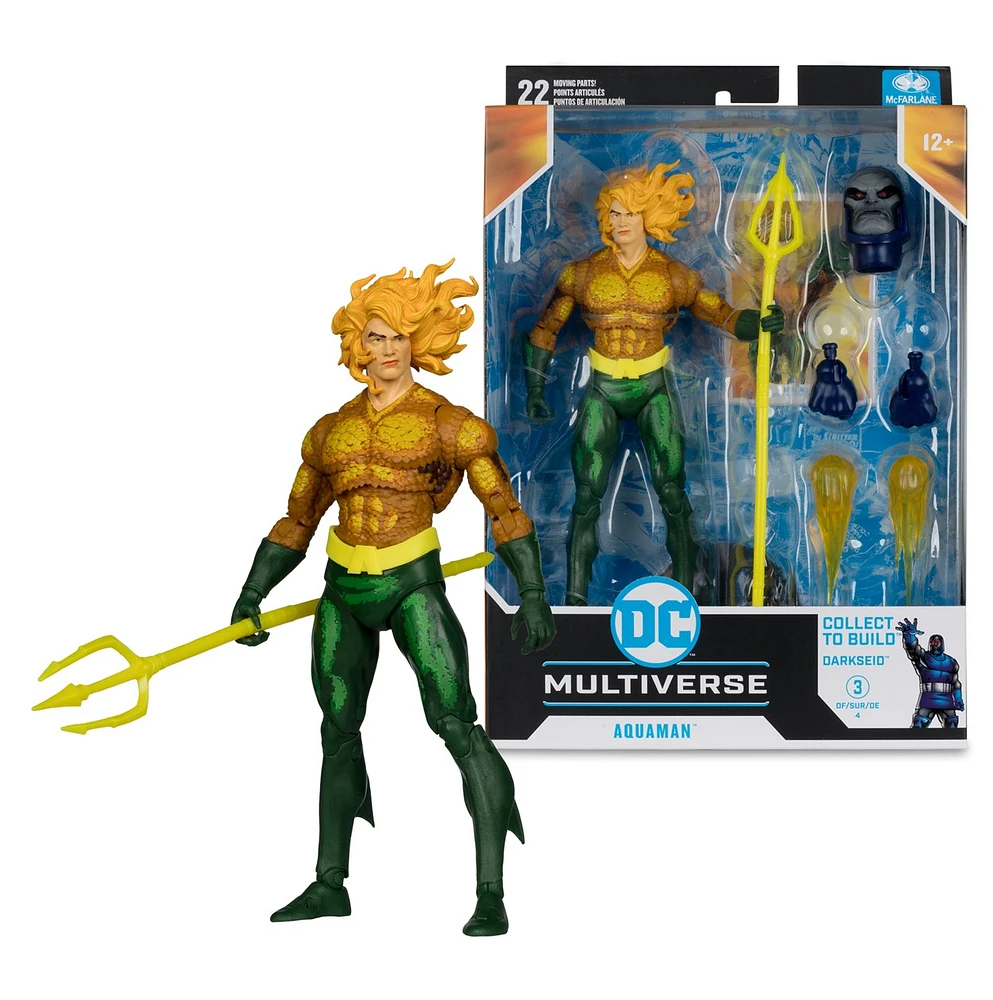 DC Multiverse Aquaman (Justice League Task Force) 7-Inch Build-A Figure 