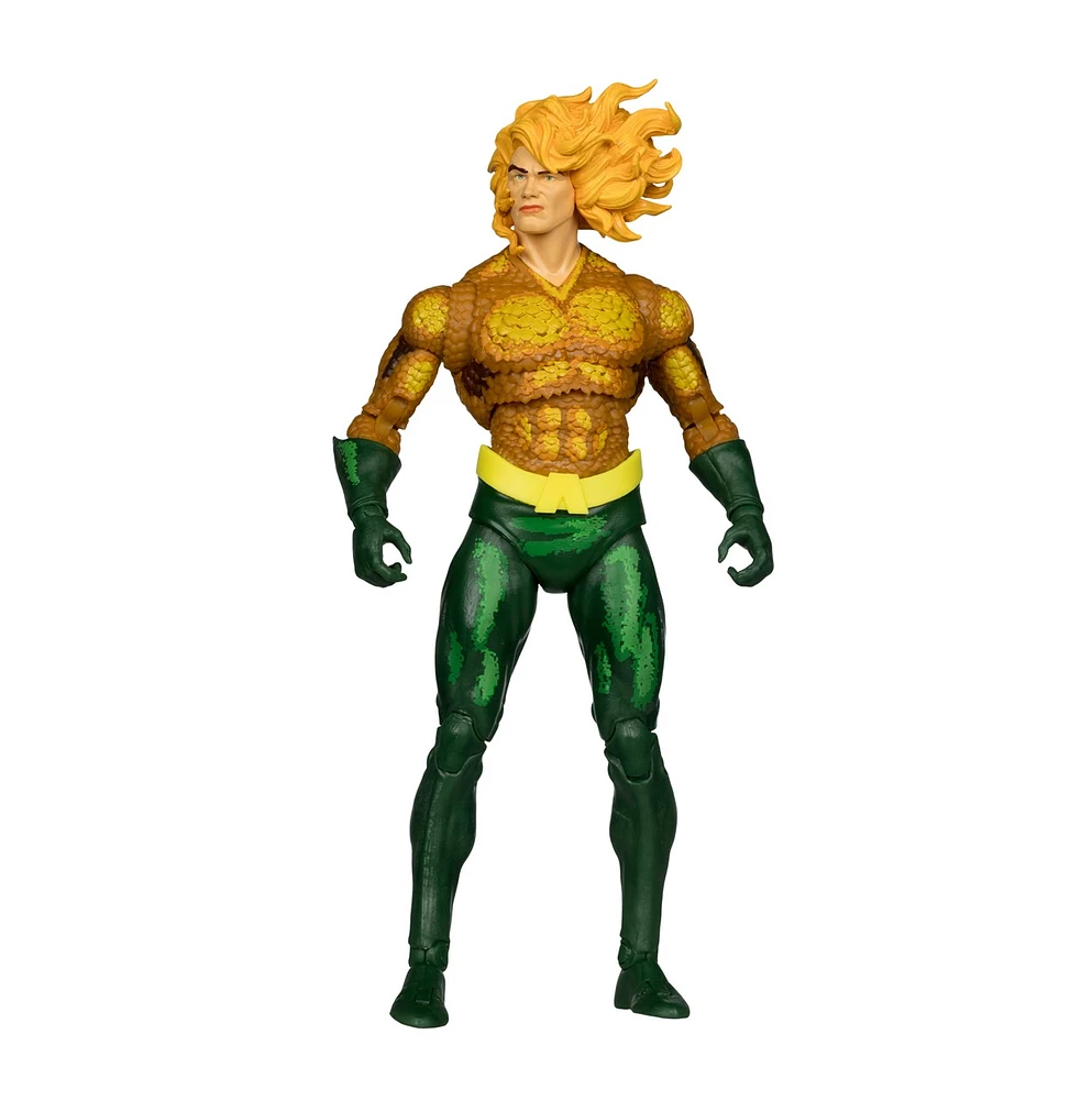 DC Multiverse Aquaman (Justice League Task Force) 7-Inch Build-A Figure 