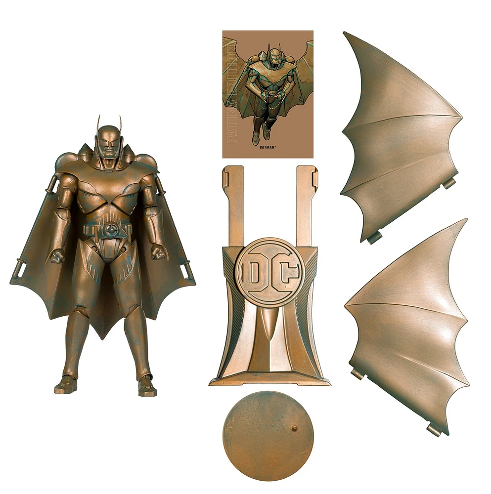 DC Multiverse Armored Batman (Kingdom Come) Patina Edition Gold Label 7-Inch Action Figure 