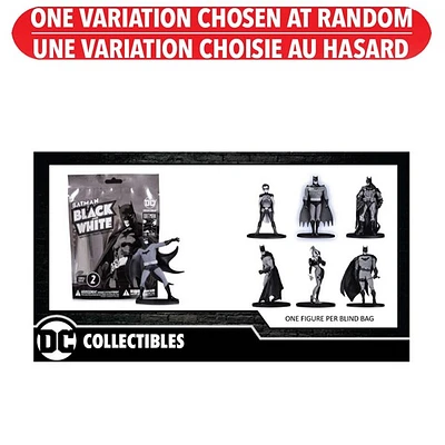 DC Multiverse - Batman - Black And White Series - Blind Bag Figure - Series 2 – Une variation choisie au hasard