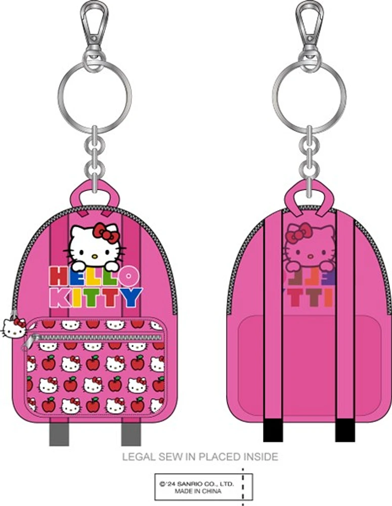 Hello Kitty Mini Backpack Keychain 