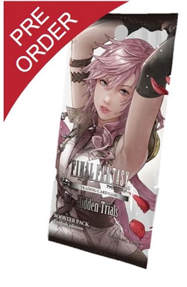 Final Fantasy Trading Card Game Hidden Trials Booster