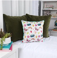 Stitch & Angel Tropical Holiday Pillow 