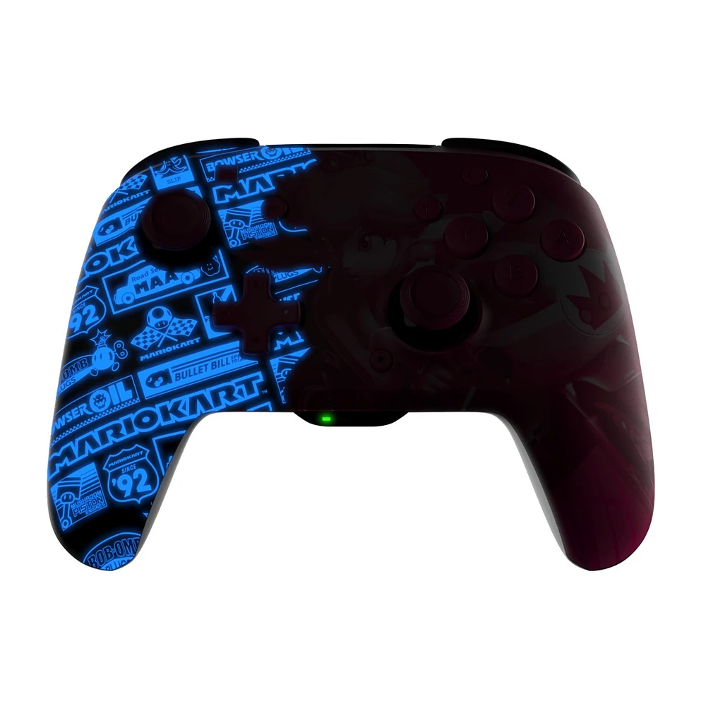 Rematch Glow Wireless Controller: Grand Prix Peach for Nintendo Switch 