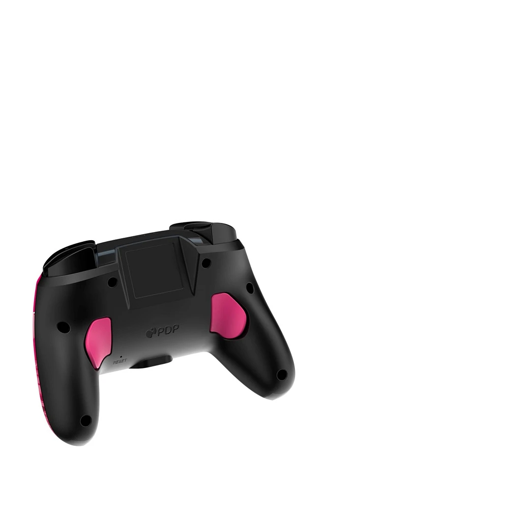 Rematch Glow Wireless Controller: Grand Prix Peach for Nintendo Switch 