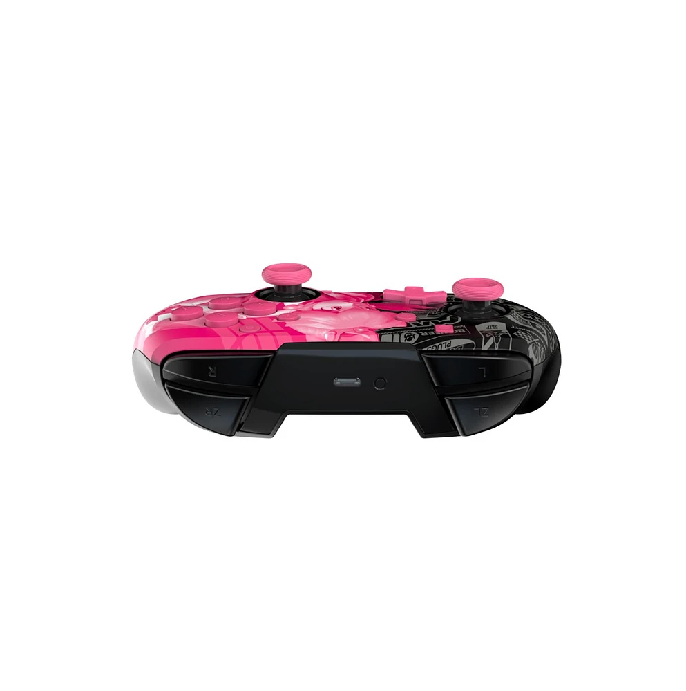 Rematch Glow Wireless Controller: Grand Prix Peach for Nintendo Switch 