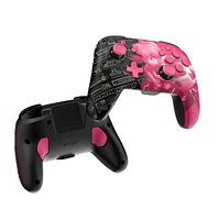 Rematch Glow Wireless Controller: Grand Prix Peach for Nintendo Switch 