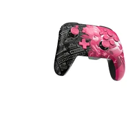Rematch Glow Wireless Controller: Grand Prix Peach for Nintendo Switch 