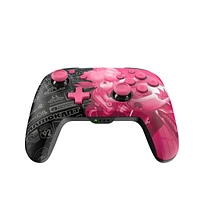 Rematch Glow Wireless Controller: Grand Prix Peach for Nintendo Switch 