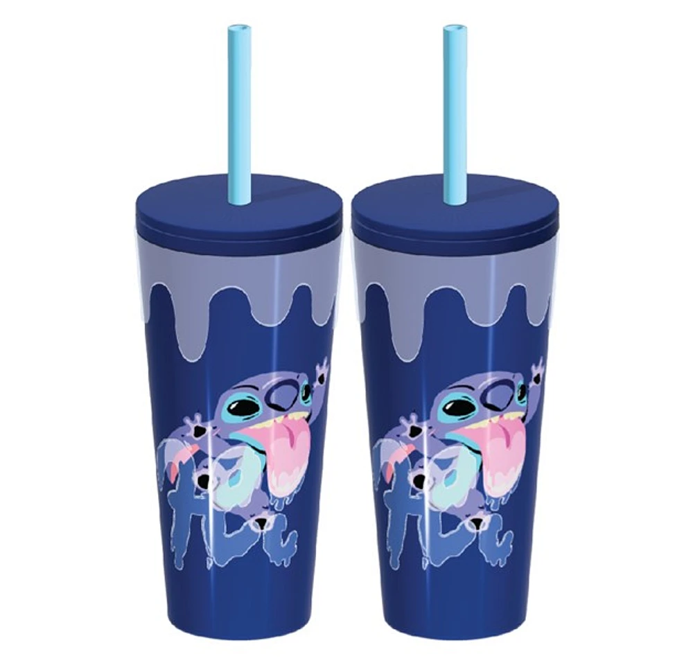 Stitch Blue Tumbler 