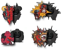 Deadpool Lapel Pins 4 Pack 