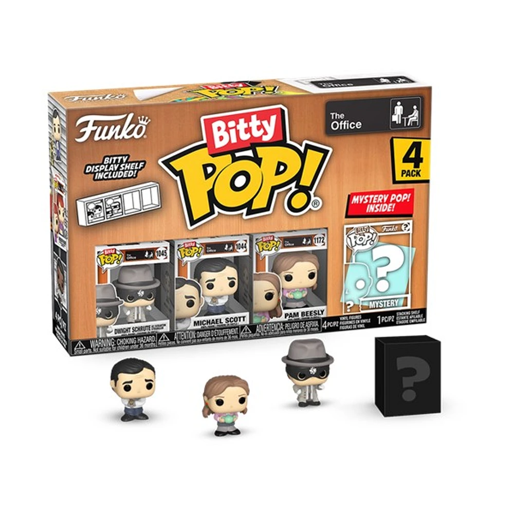 Bitty Pop The Office 4 Pack Series