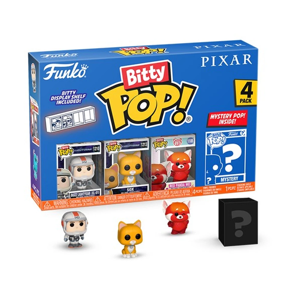 Bitty POP! Pixar 4-Pack Series