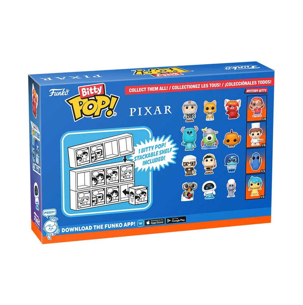 Bitty POP! Pixar 4-Pack Series