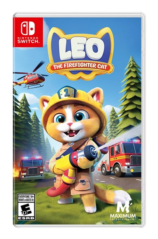 Leo The Firefighter Cat