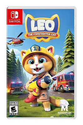 Leo The Firefighter Cat