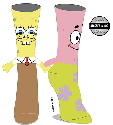 Spongebob & Patrick Magnet chaussettes 
