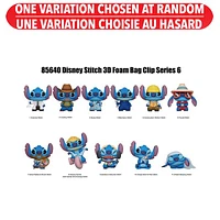 Disney Stitch 3D Foam Bag Clip Assorted – One Variation Chosen at Random