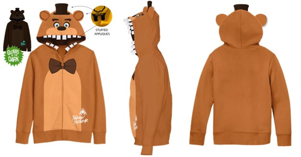 Five Nights at Freddy's: Freddy Kids Cosplay Hoodie